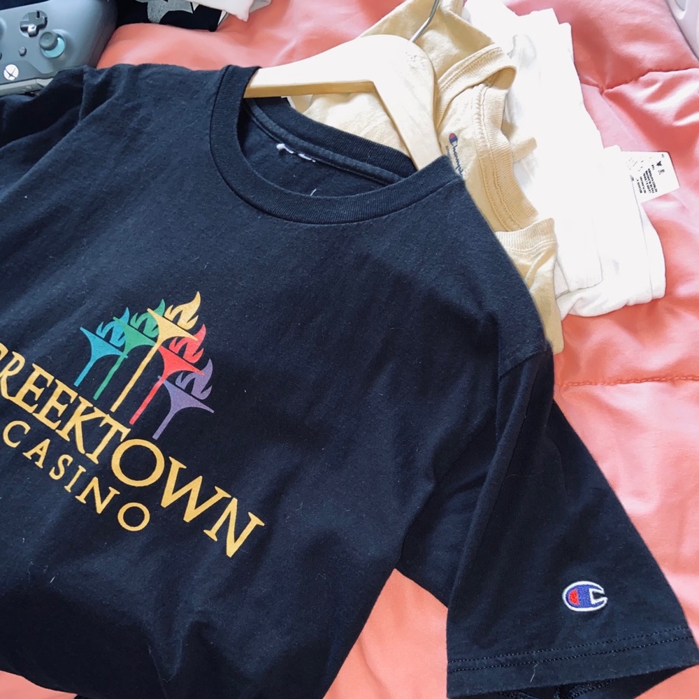 Vintage champion Greek Casino tee